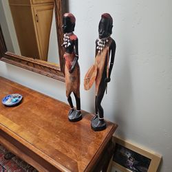 Wooden Figure Statues