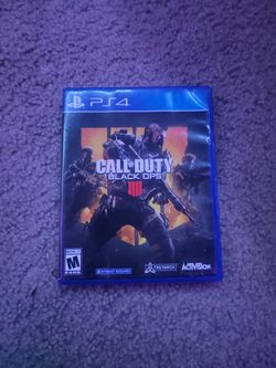 Call of Duty Black Ops 4 PS4