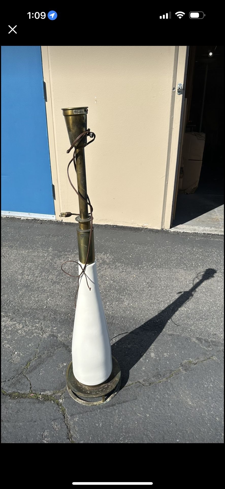 Vintage/Antique Stiffel Floor Lamp *READ DESCRIPTION**