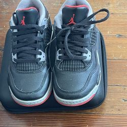 Black Red Jordans Sz12C