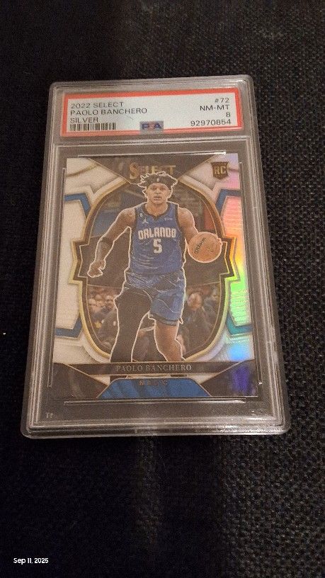 2022-23 Panini Select - Concourse Paolo Banchero #72 Silver Prizm