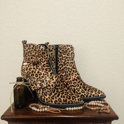 Steve Madden Leopard Booties