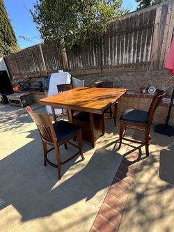 Dinner Table with 4 Chairs