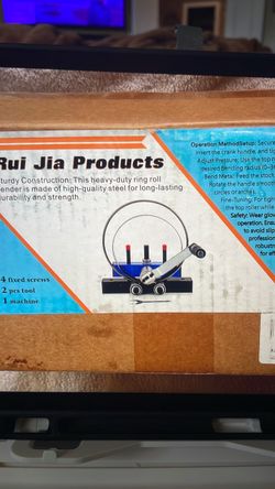Rui Jia Products Heavy-Duty Ring Roll Bender