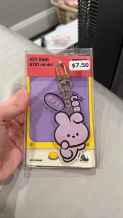 BT21 minini Cooky Jungkook Key Ring