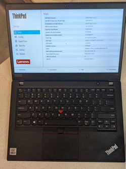 Lenovo Thinkpad T14 Gen 1 Intel i5-10210U 8GB 256GB WINDOWS 11