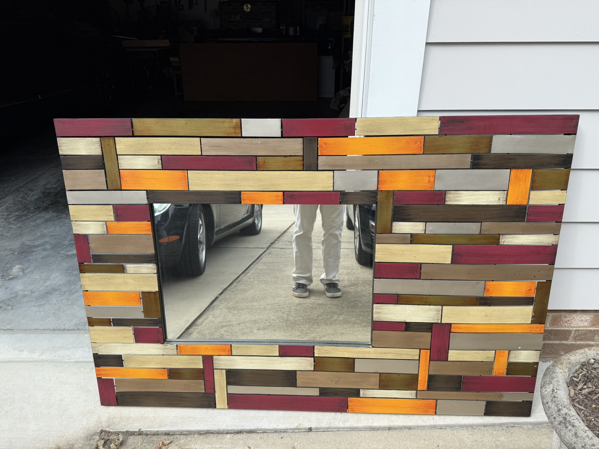 Mirror Rectangle Multi-block (39 3/8 x 59”)