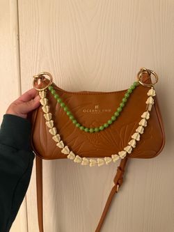 Oceans End Hawaii Embossed Crossbody Bag