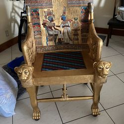 Egyptian Royalty Chair