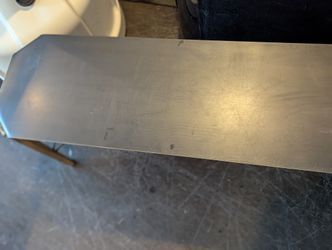 Narrow Metal Coffee Table