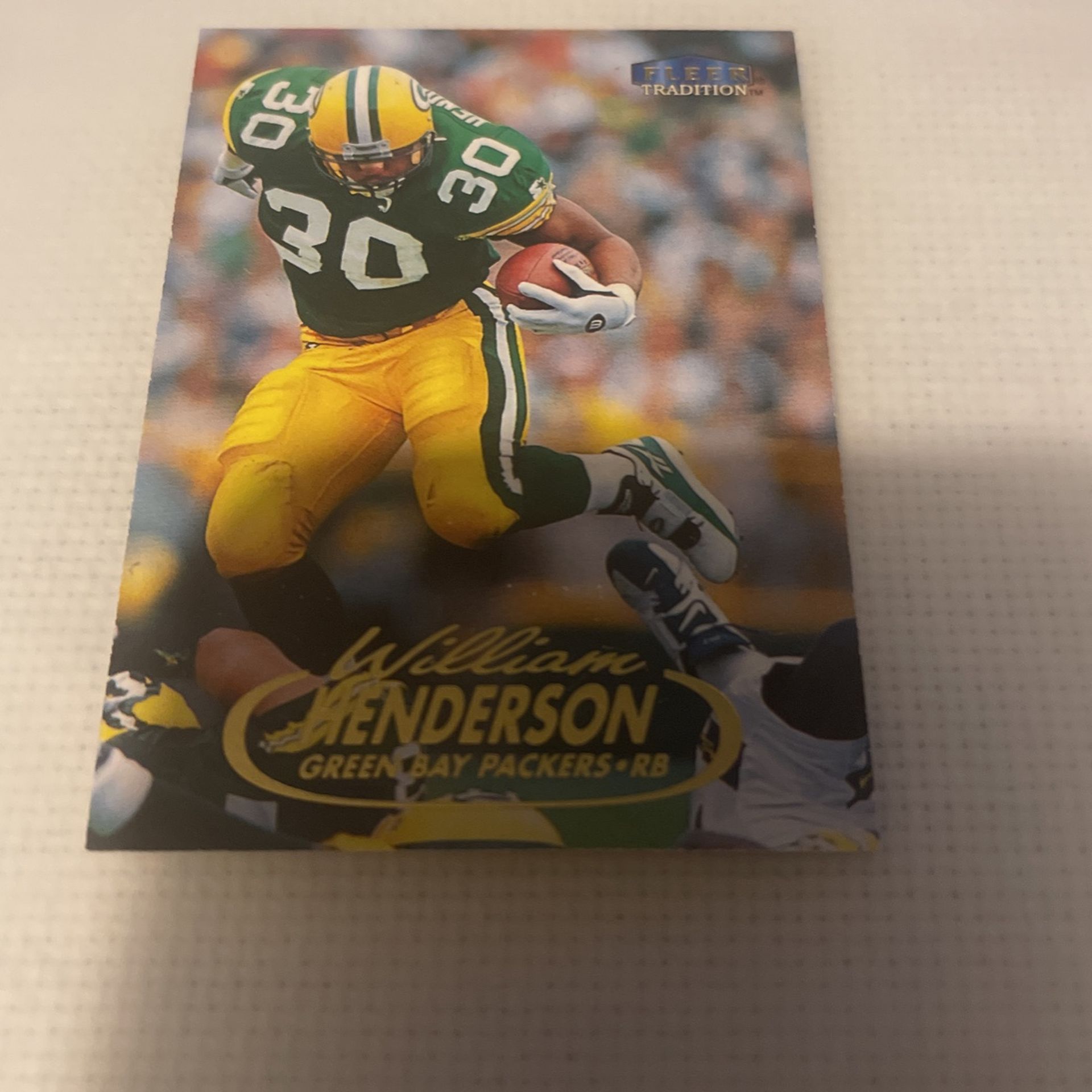 Football Fleer 1998 William Henderson #48