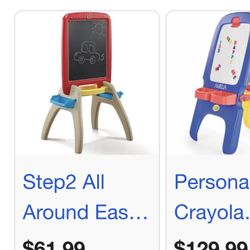 Easel Chalk Board Step 2