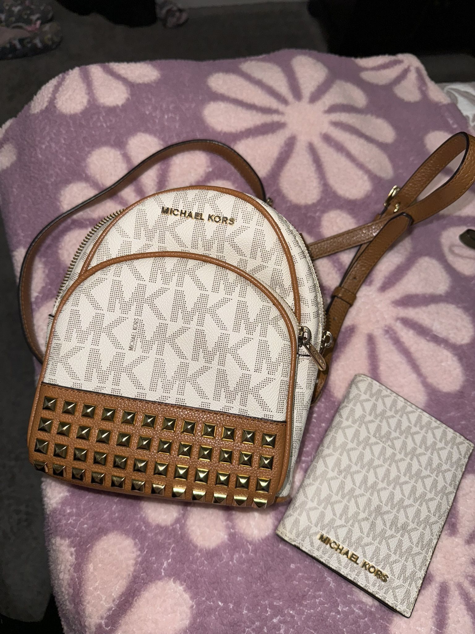 Michael Kors Studded Mini Backpack