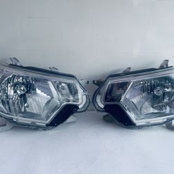 2012-2015 TOYOTA TACOMA LEFT & RIGHT SIDE HEADLIGHT HALOGEN OEM