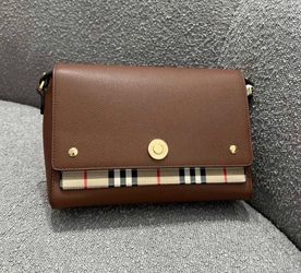 Burberry Leather Crossbody Bag