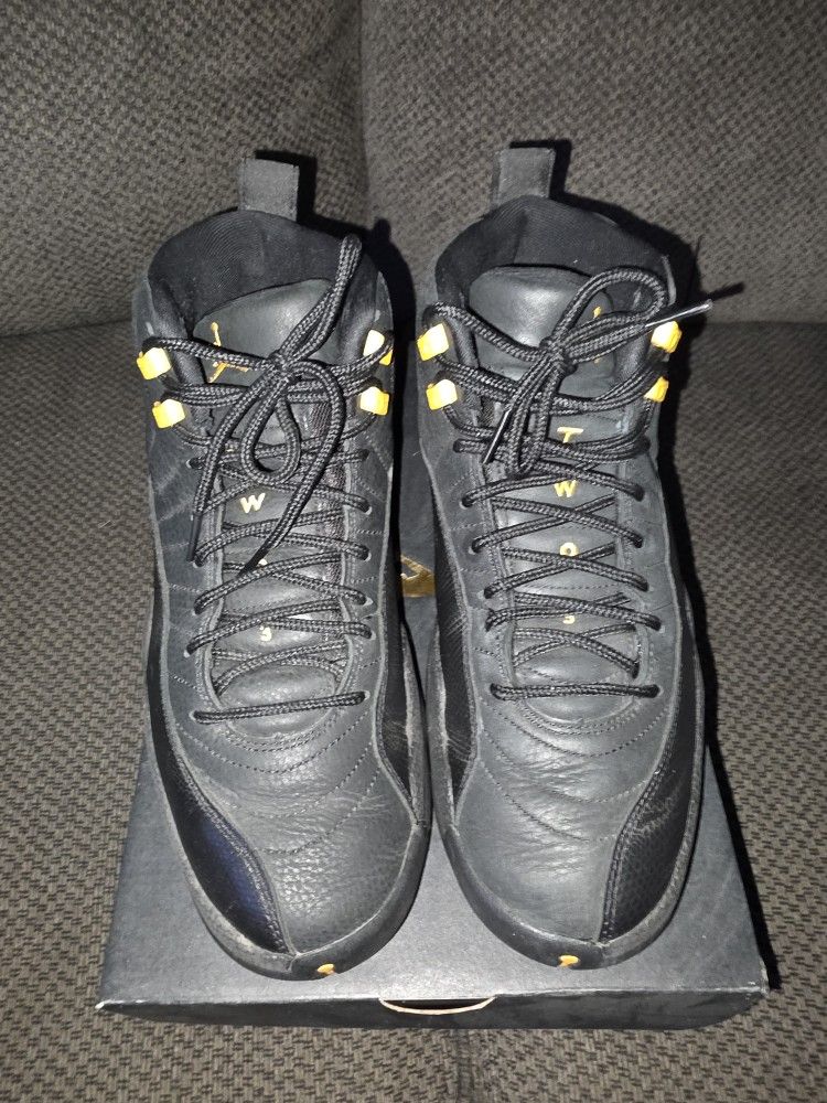 Jordan 12 Retro Black Taxi 10.5