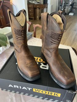 Ariat: Workhog XT Patriot Waterproof Carbon Toe Work Boot, Size: 11.5