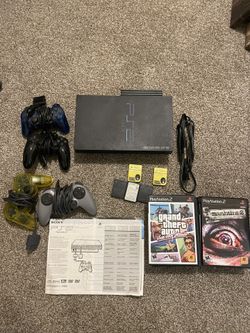 PlayStation 2 (PS2) Console Rockstar Games Combo