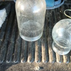 Vintage Explosion Glass Covers 1930