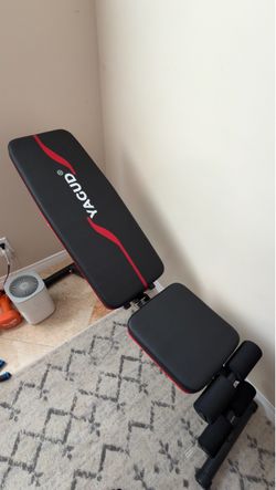 YAGUD Adjustable Weight Bench – Great Condition | Home Gym