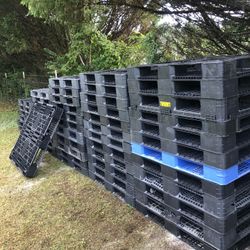Plastic Pallets  - good used condition 