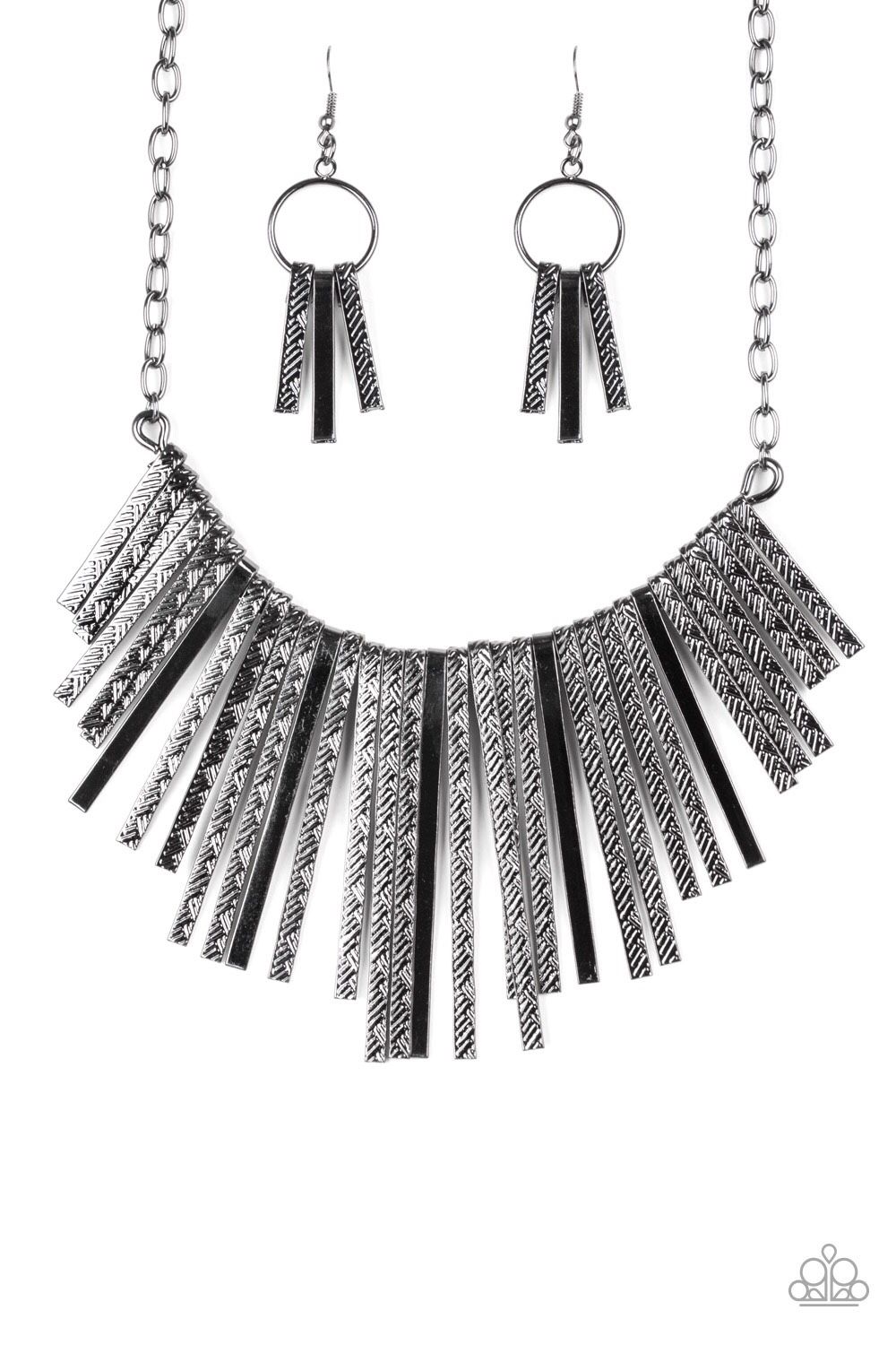Black & Silver Necklace