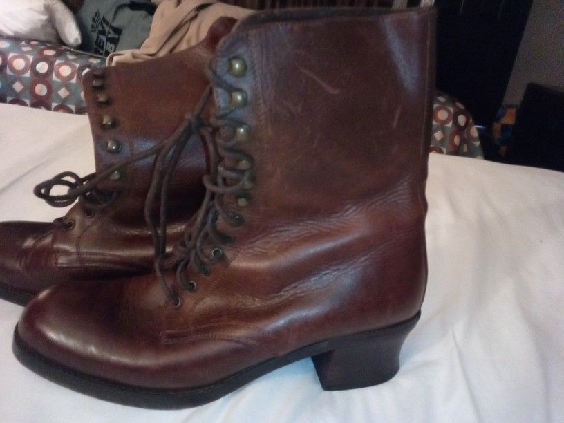 Women's Lace Up Ankle Boots