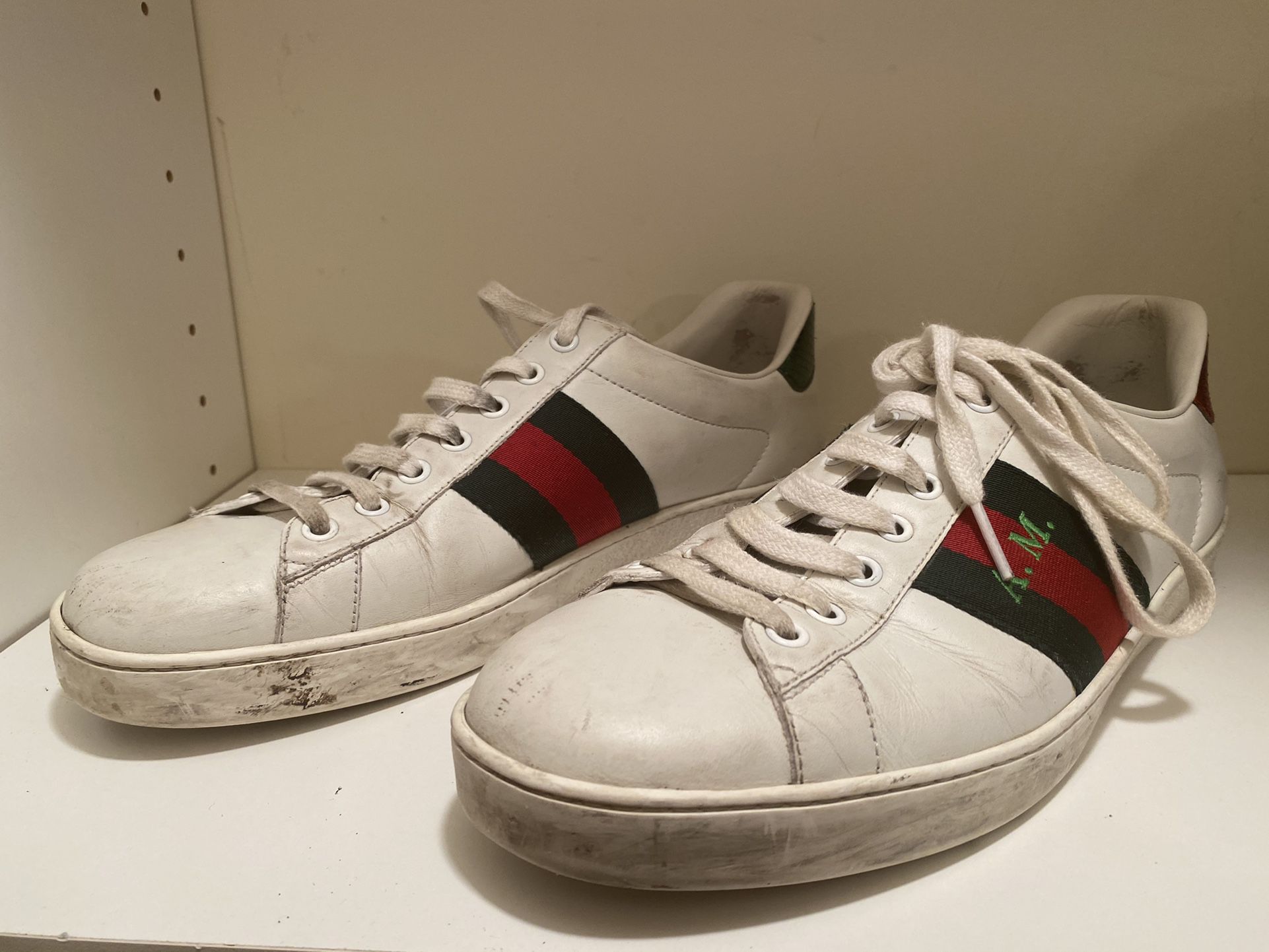 Authentic Gucci Ace (Worn)