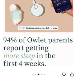 Owlet Sock And Charger
