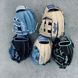 different sizes for sale Rawlings gloves gg elite different sizes for sale