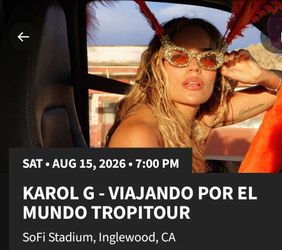 KAROL G CONCERT Los Angeles CA