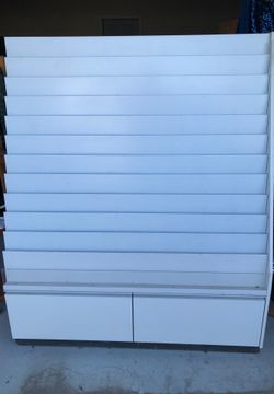 Book shelve with boxes very good codition