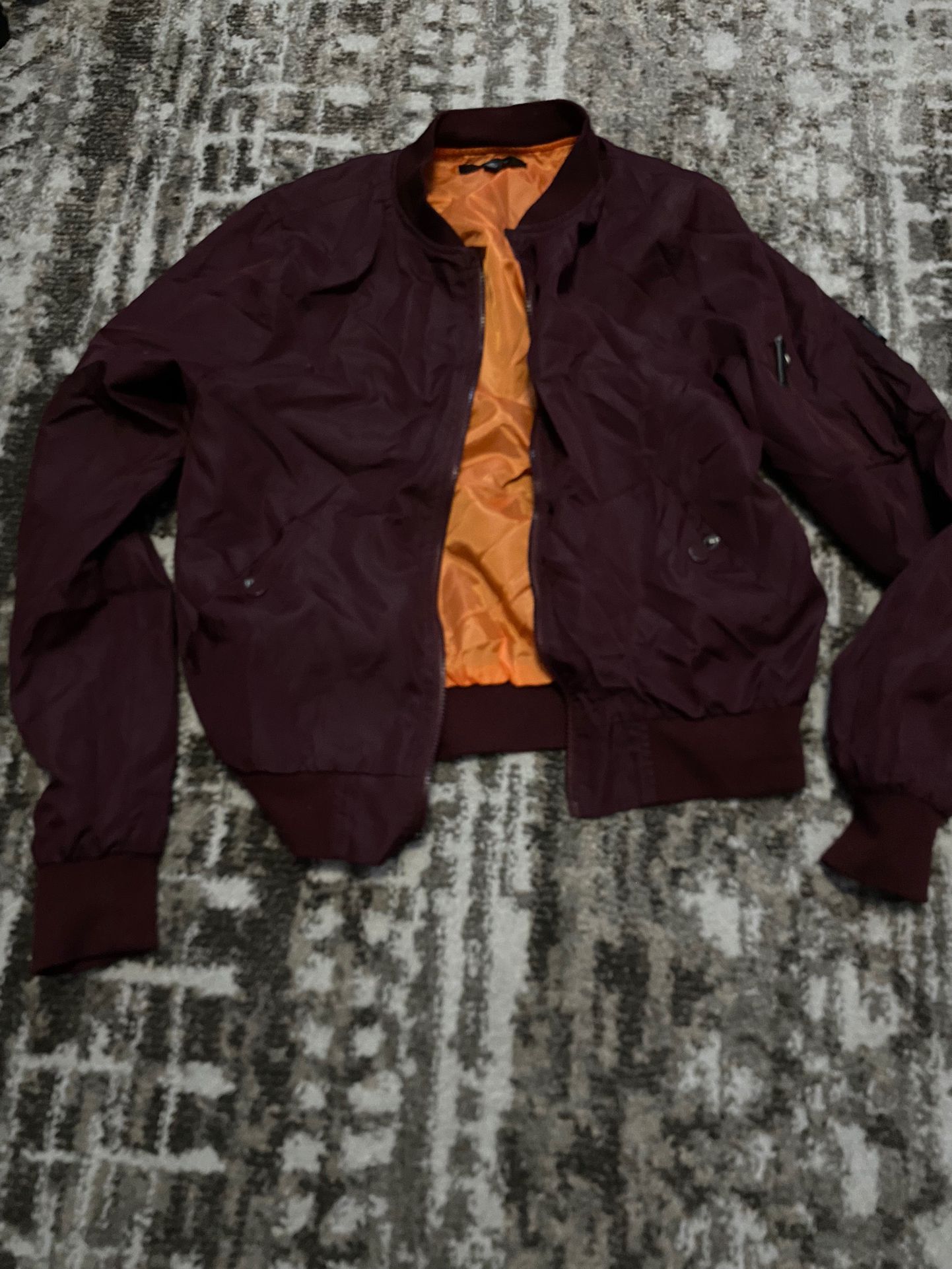 Windbreaker/bomber Jacket Sweater