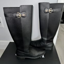Womens Coach Rider Boots Size 7