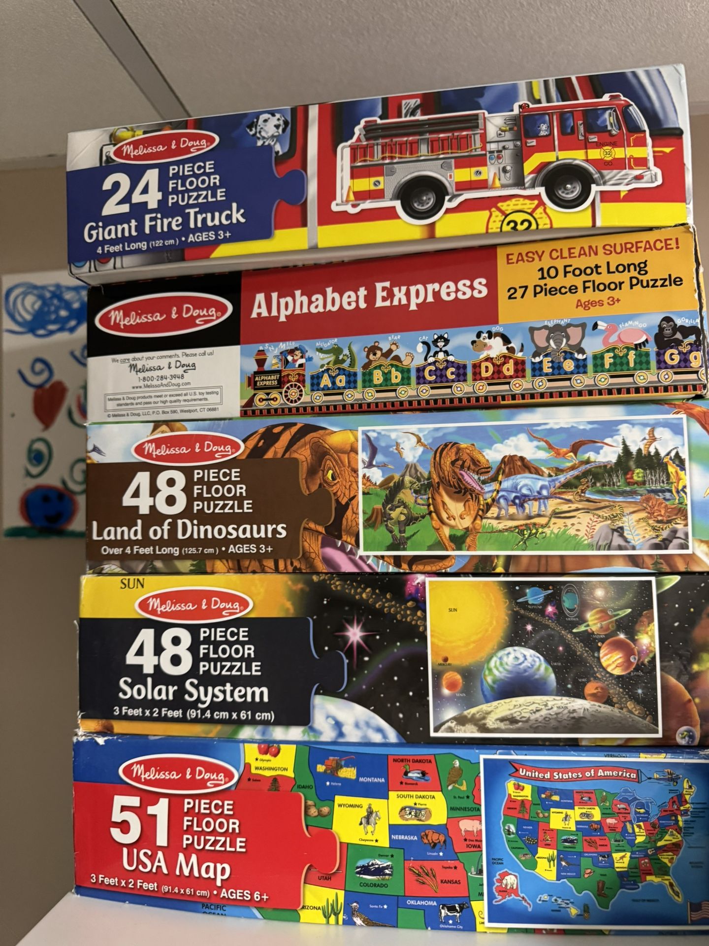 Melissa & Doug Floor Puzzles