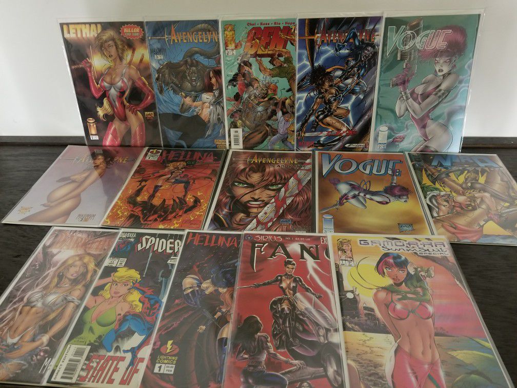 15 Various Comic Books #tomoko4k CM1