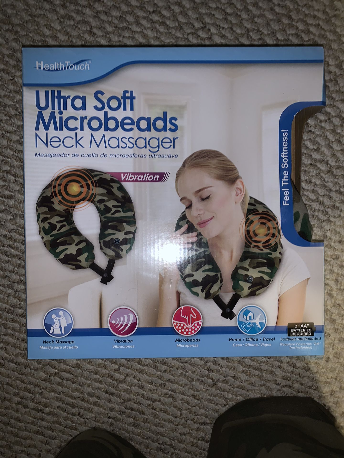 Health Touch, Ultra Soft Micro-beads Neck Massager