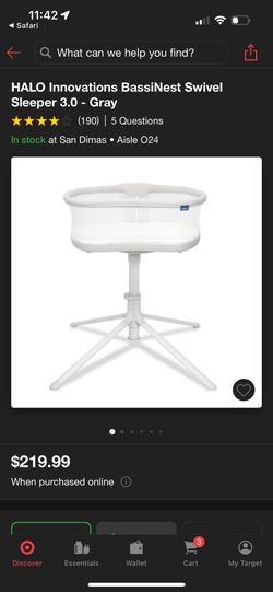 Halo Baby Bassinet