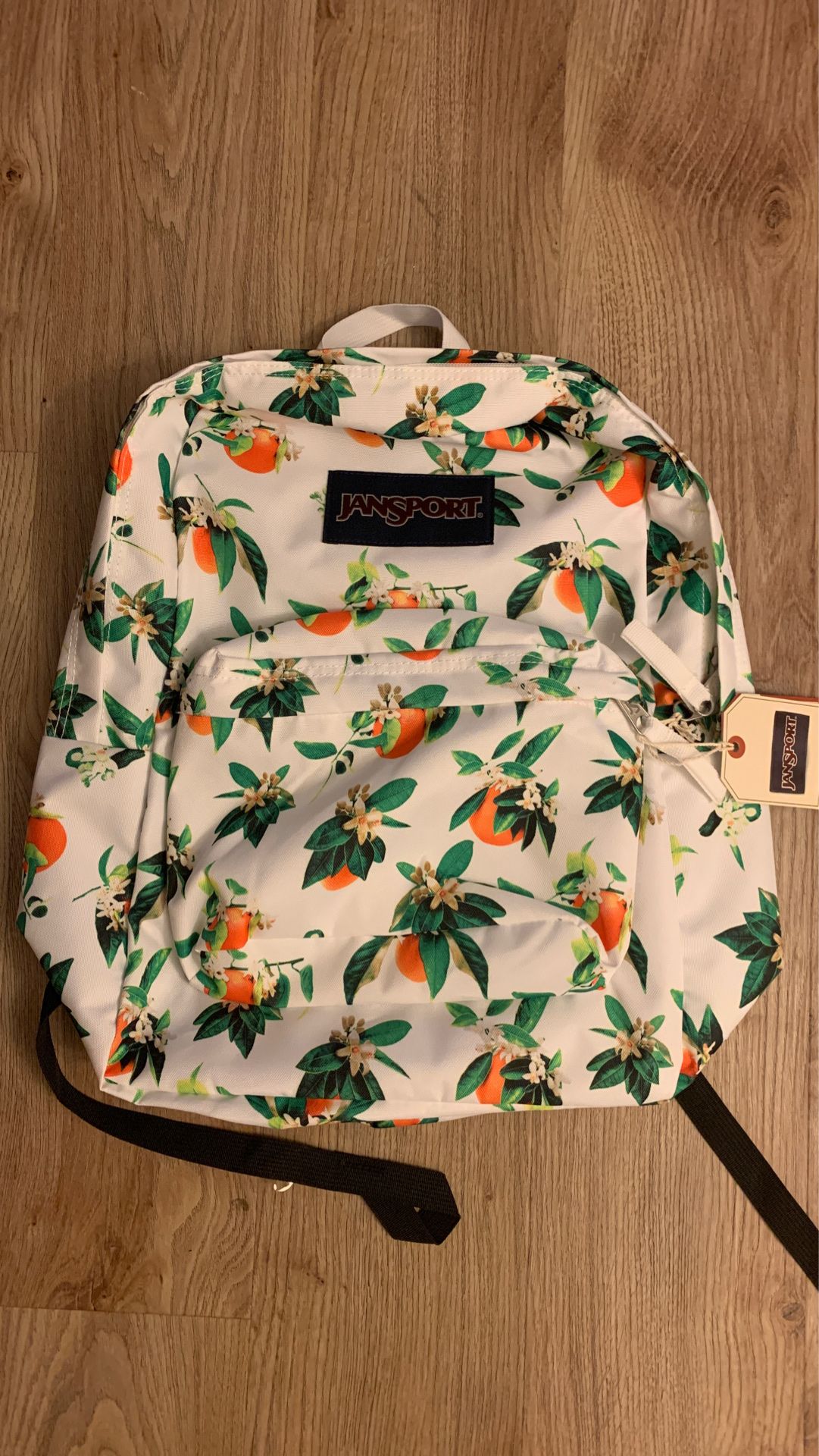 brand new with tags JANSPORT ORANGE BACKPACK