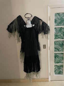 Costume dark Angel with wings