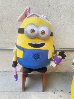 Kids chair and stuff toy