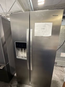 Whirlpool Side-by-Side Stainless Steel Refrigerator