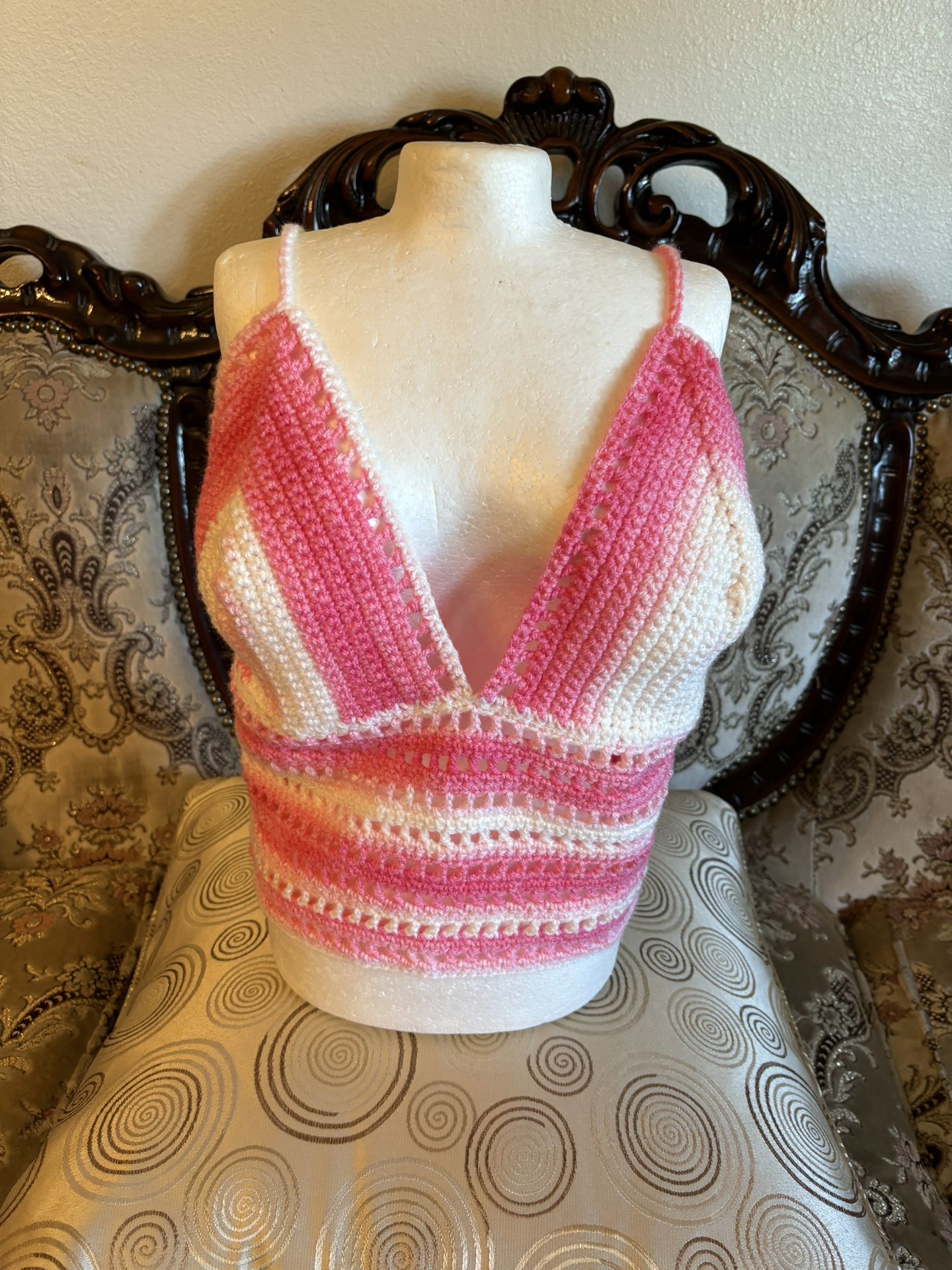 Crochet Halter Top .Still Available. Serious Buyers Plz 