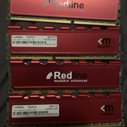 Mushkin Redline (4X8GB) Desktop PC3-12800 DDR3 1600MHz Desktop Gaming Memory Lot