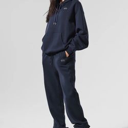 Alo Yoga Accolade Sweatpant Navy Blue XXS 