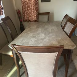 Dining Table With 6 Chairs