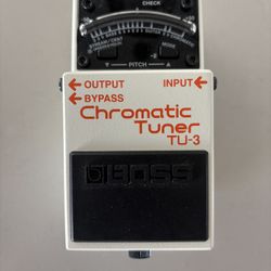 Boss TU-3 Chromatic Tuner Guitar Pedal
