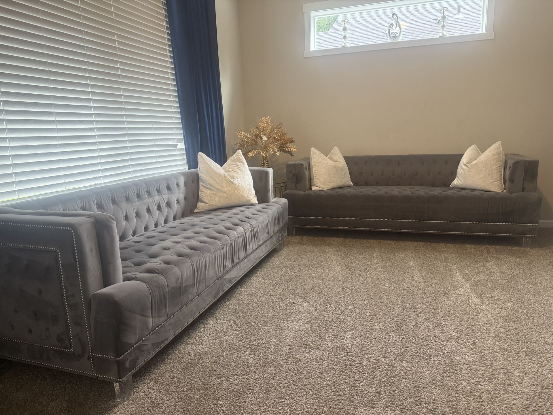 Two sofas