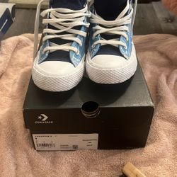 Blue Converse 