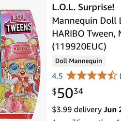 LOL Surprise Tween Doll! New! Retails $50
